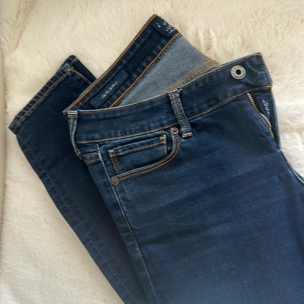 Lucky Jeans Size 4 R or 27 Lolita Skinny Dark